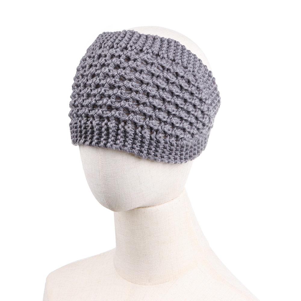 Pineapple Crochet Scarf for Girls Headwear Winter Headbands Knitted Turban Head Wraps Warmers Hat