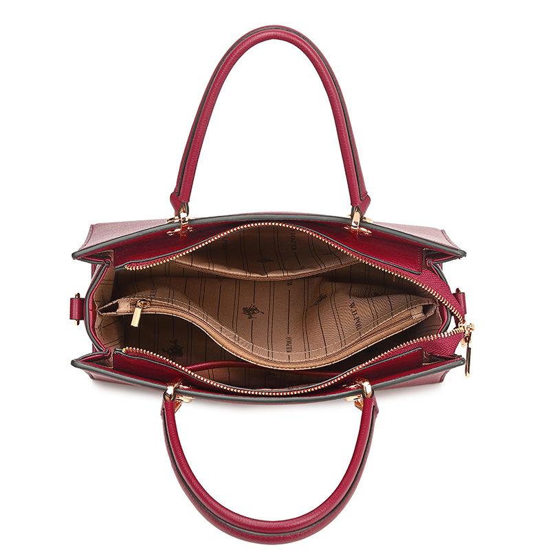 WDPOLO Сумка для мамы, новинка 2023 года, свадебная сумка среднего возраста, красная сумка, атмосферная женская сумка большой вместимости для свекрови