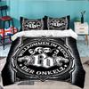 Welcome To The Realm Of Onkelz 3PCS Bedding set,Ideal for 1pc Duvet Cover And 2pcs Pillowcases Perfect for Fan gift,Ideal for Bedroom, Dormitory