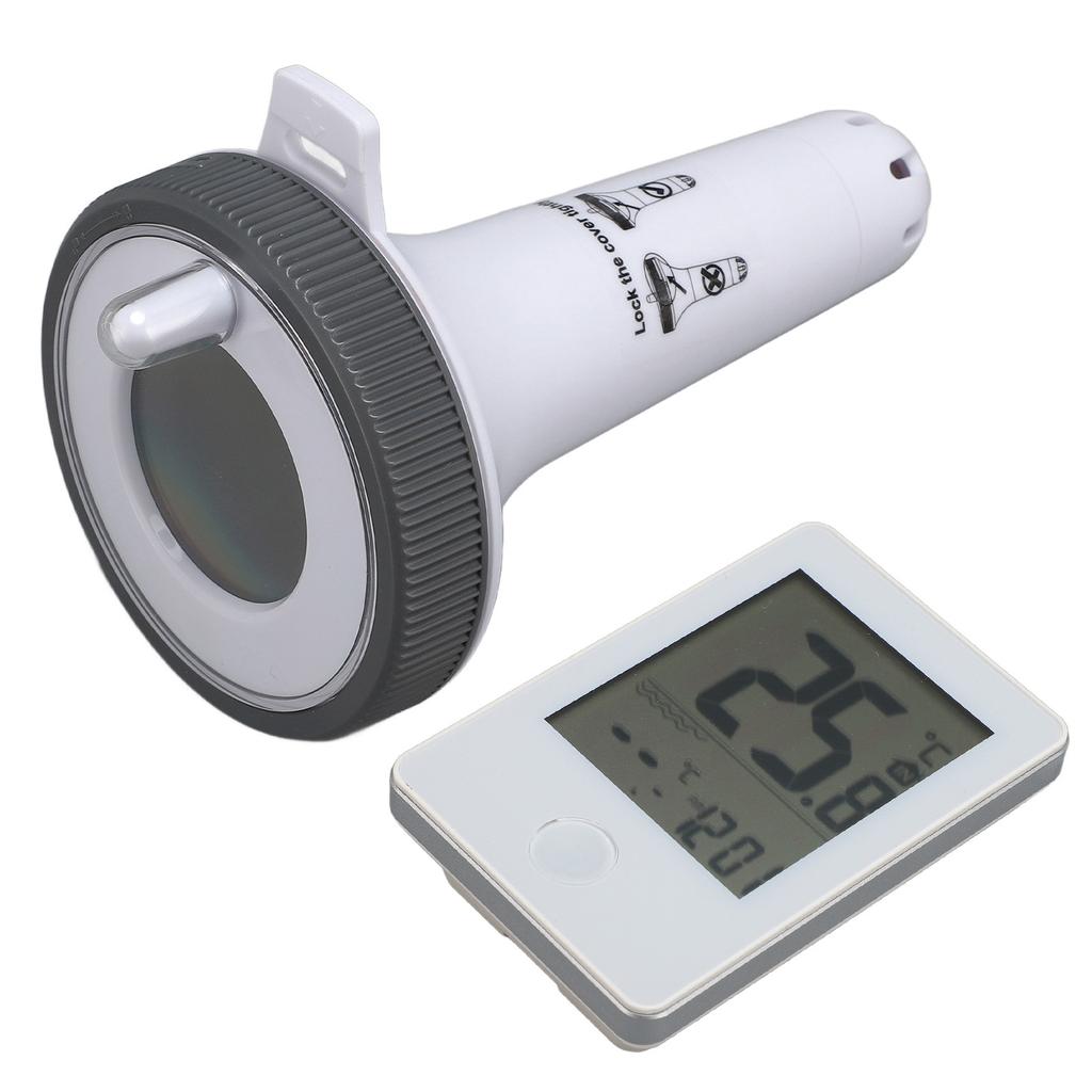 Pool Thermometer with Digital Display Easy Read Waterproof Floating Wireless Pool Thermometer for