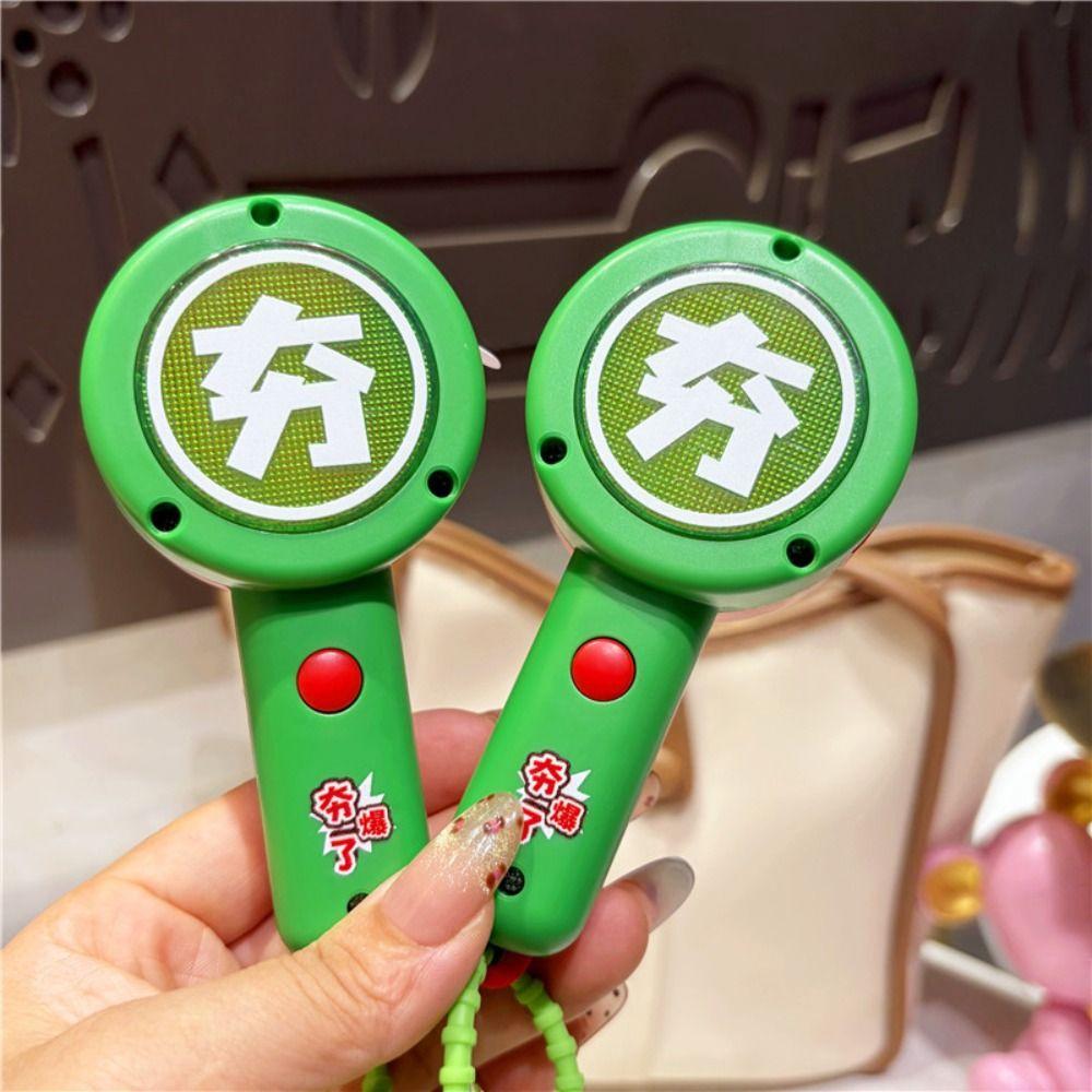 Right or Wrong Interactive Keychain Toy Double-Sided Both Side Voting Paddles Food Review