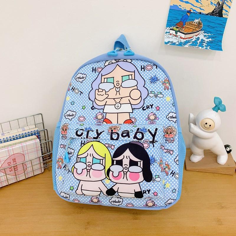 Kindergarten Primary School Students Schoolbag Cartoon Animation Cute Printed Boys And Girls Backpack Children'S Backpack