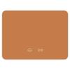 Minimalist PU Leather Pet Feeding Mat Waterproof Easy‑Wipe Non‑Slip Simple Cartoon Mat For Cat Dog Feeding Area