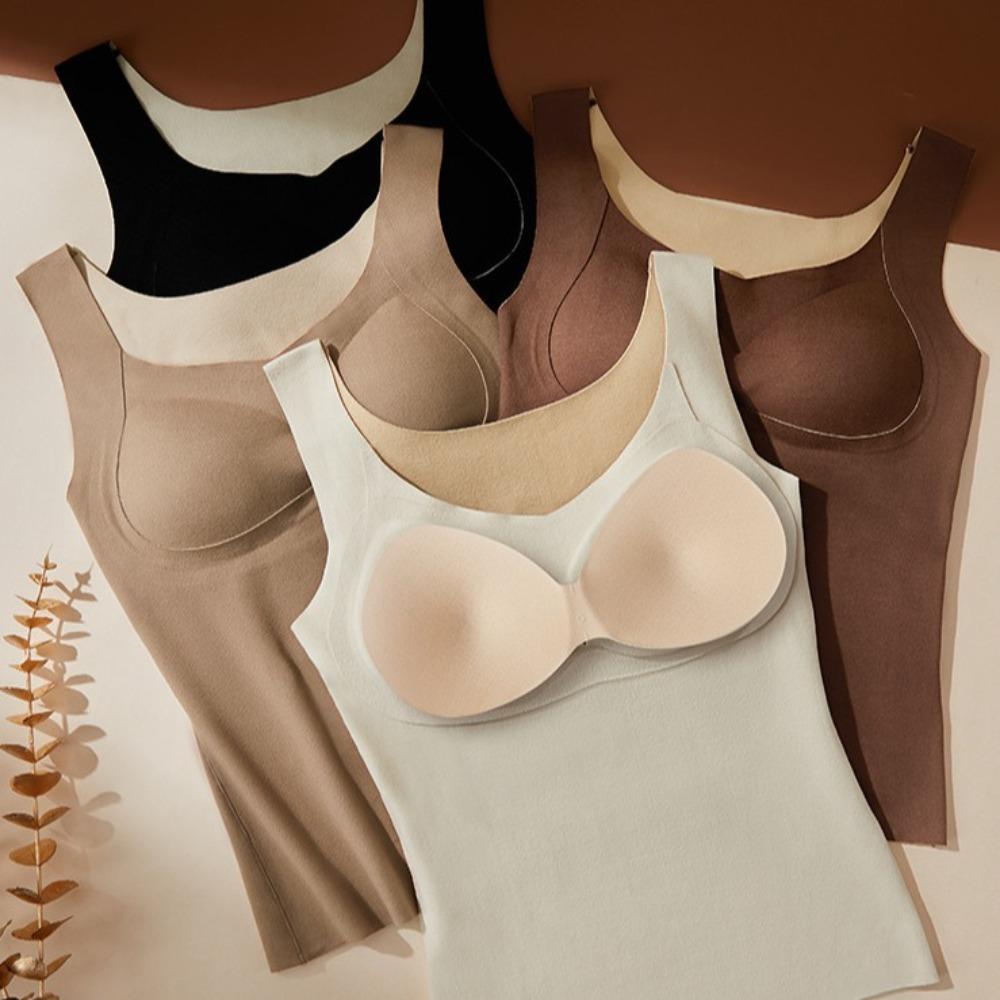 Антистатическое термобелье облегающая рубашка женская бесшовная терможилетка осень зима