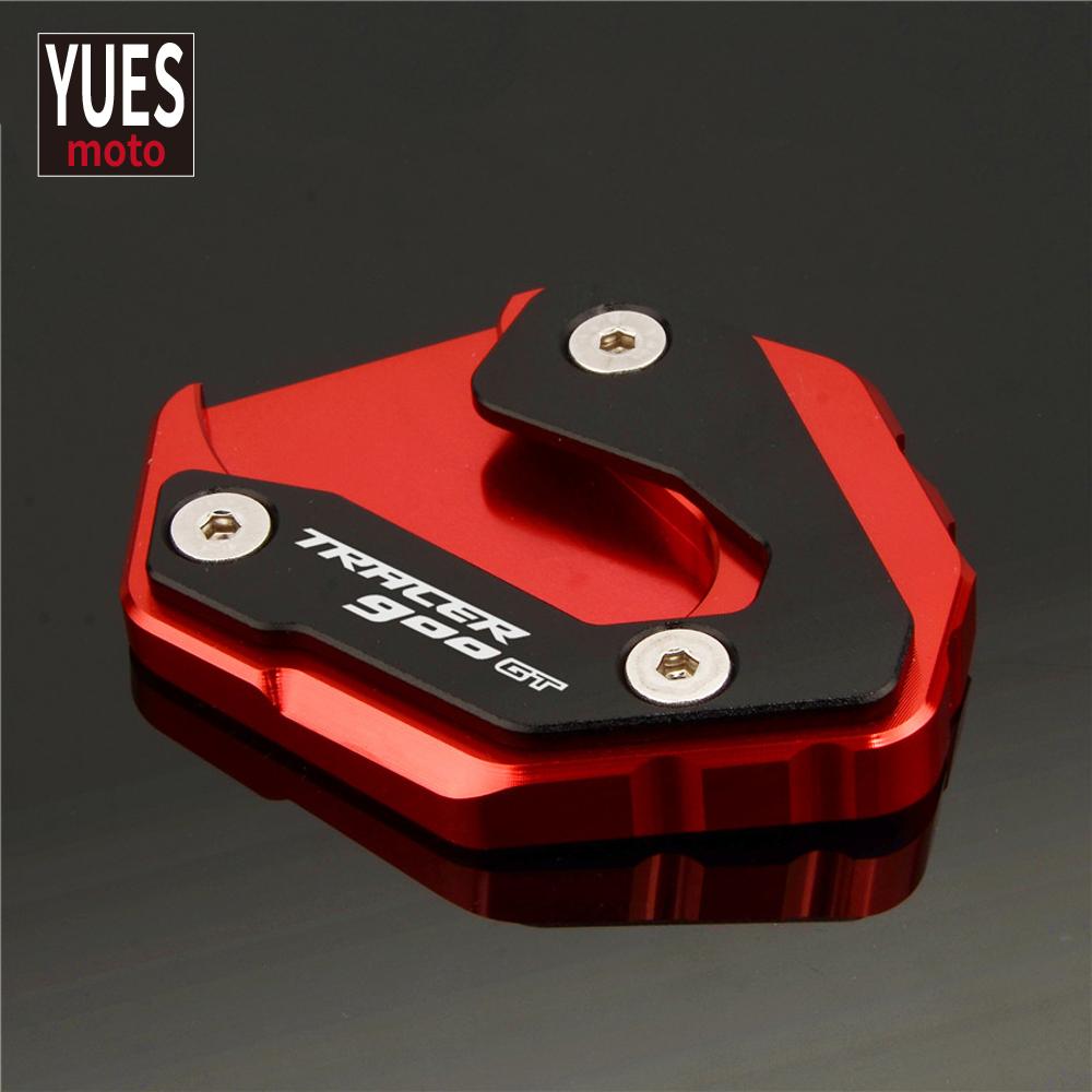 Motorcycle Accessories Kickstand Plate Side Stand Pad Enlarger For YAMAHA TRACER 900 Gt Tracer 900Gt