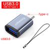 Essager USB 3.0 Type-C OTG Adapter Type C USB C Male To USB Female Converter For Macbook Xiaomi Samsung S20 USBC OTG Connector