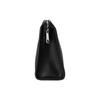 Gucci Jumbo GG Double G logo zipper closure leather clutch large size men's black