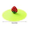 Sealed Cartoon Dustproof Tea Lids Leakproof Proof Lid Cup Cup Accessories Silicone Cup Cover