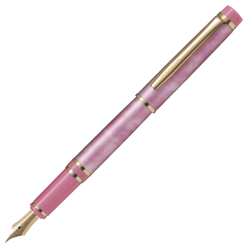 PILOT Fountain Pen Mannenhitsu Grance MAPM Marble Pink FGRC2MRMAPM