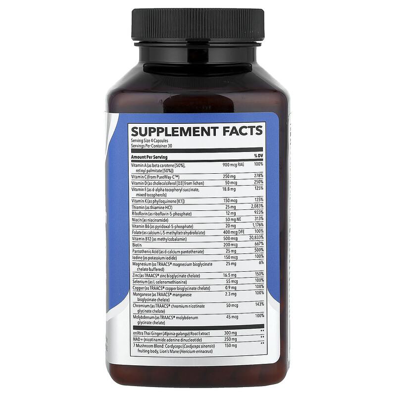 Therapeutics, Men's Multivitamin, High Potency, 120 Veg Capsules