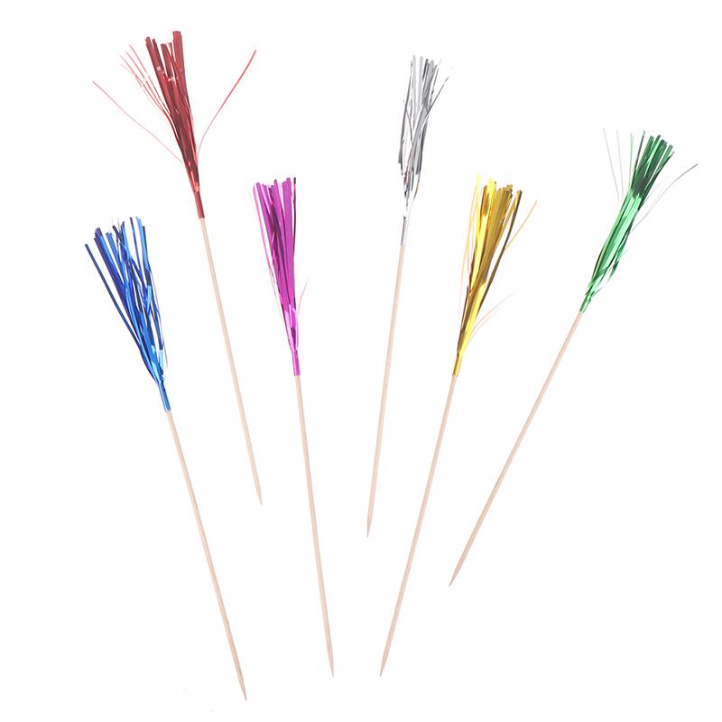 100шт коктейль фейерверк питьевые палочки для украшения вечеринки в честь Хэллоуина