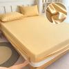 100% водонепроницаемый наматрасник, простыня с эластичной лентой, противоскользящий наматрасник для односпальной двуспальной кровати размера «queen-size»