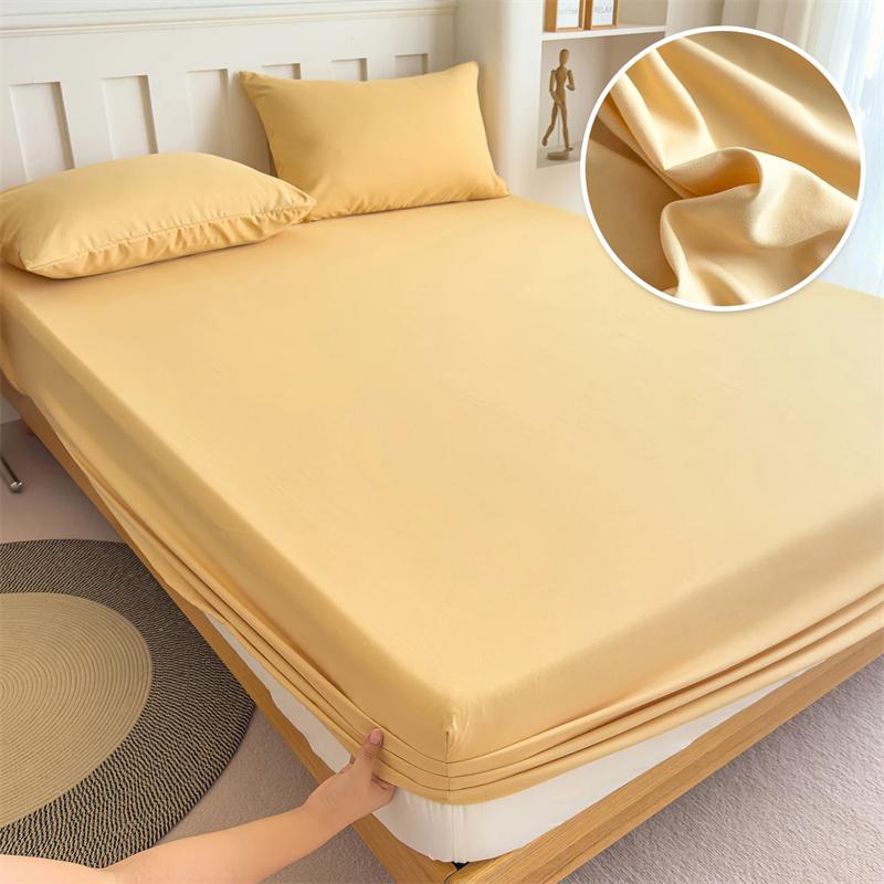 100% водонепроницаемый наматрасник, простыня с эластичной лентой, противоскользящий наматрасник для односпальной двуспальной кровати размера «queen-size»