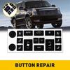 Наклейки-декали для ремонта кнопок климат-контроля A/C для Cadillac Escalade 2007-2014