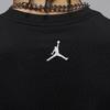 Jordan MVP Jumpman Logo Crew Neck Удобная футболка с коротким рукавом для мужчин, черные FZ1920-010