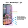 JUNSUNMAY 25Pcs For Honor 400 5G (Global) Tempered Glass Screen Protector Anti Blue Ray Eye Protection HD Clear Film