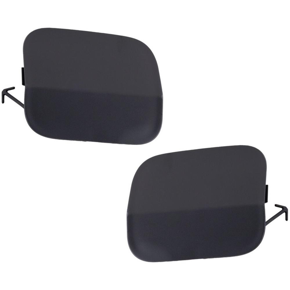 Car Front Left+Right Side Bumper Tow Hook Eye Cover Cap For Toyota Highlander