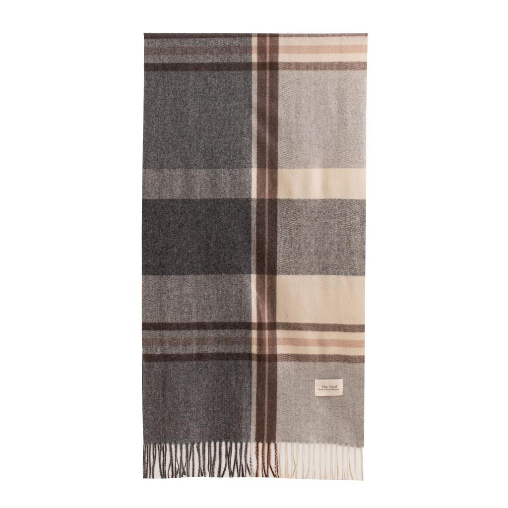High end Scarf for Men and Women Versatile and Thickened  Autumn and Winter New Plaid Splicing Warm Scarf Imitation Cashmere Couple Model