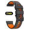 Силиконовый ремешок для часов 22 мм для TicWatch GTH2 GTX/GTW Мягкий браслет для TicWatch Pro 2021/3 Ultra LTE GPS S2 E2 Спортивный ремешок Замена