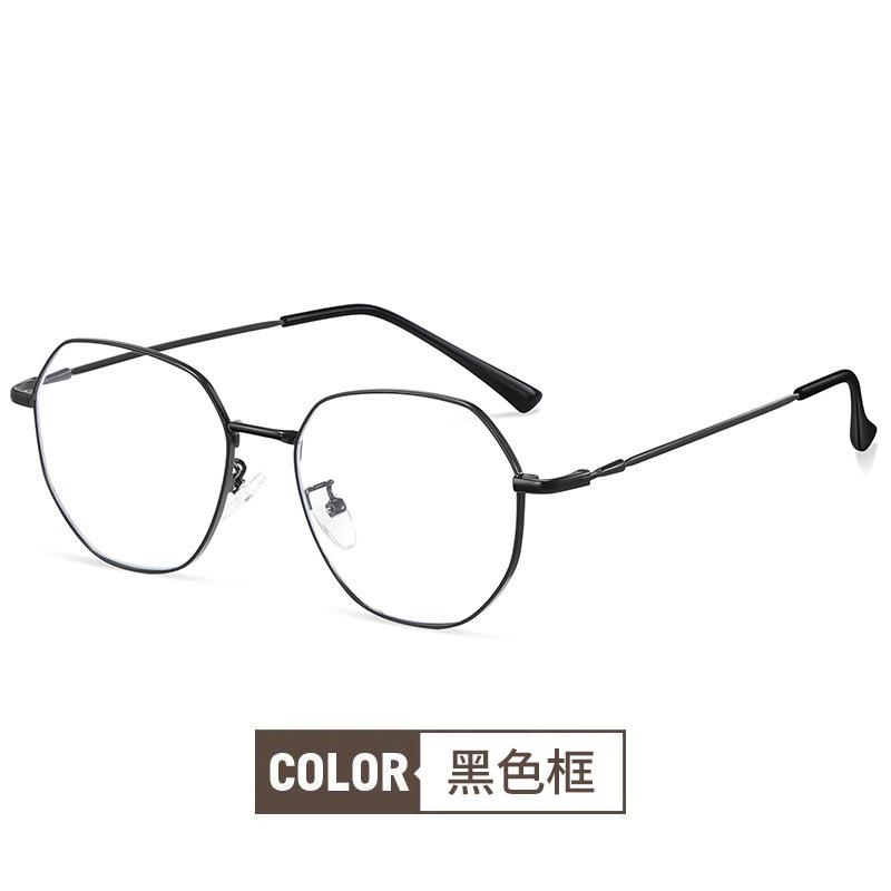 Овальная оправа Очки для миопии Женские Деловые Классические Ретро Анти-синие Высокой четкости Металлическая оправа для очков Мужские