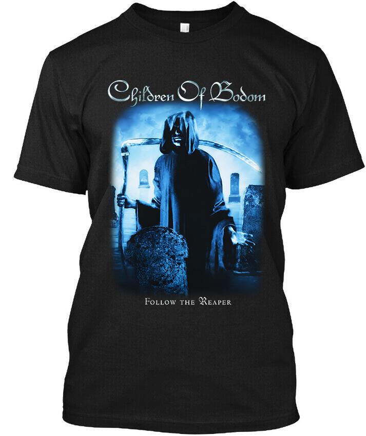 Новый с биркой Футболка Children of Bodom Follow the Reaper Мелодик-дэт-метал Группа Футболка унисекс