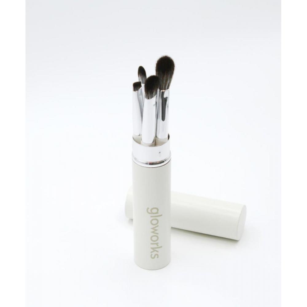 Набор кистей для растушевки Gloworks Edge Blending Brush Set (5 предметов) + футляр