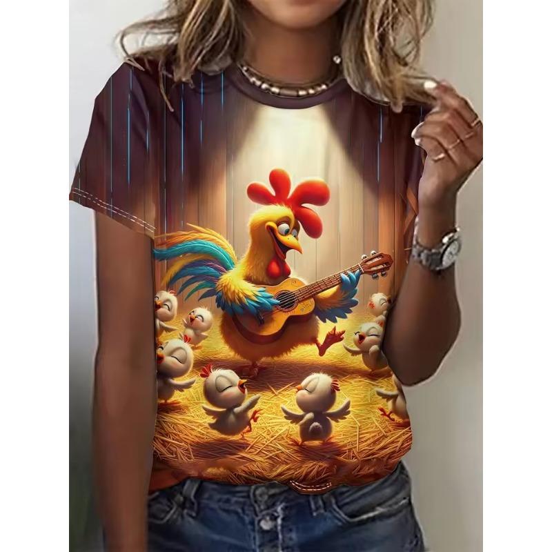 Женская модная футболка с круглым вырезом, летняя одежда, забавная повседневная футболка с коротким рукавом и принтом кота, модная свободная футболка, женская одежда