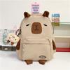 School Bag Ins Casual Versatile Cartoon Girl Big Cute Travel High School Back