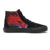 Vans Skate High Black Red V38cf
