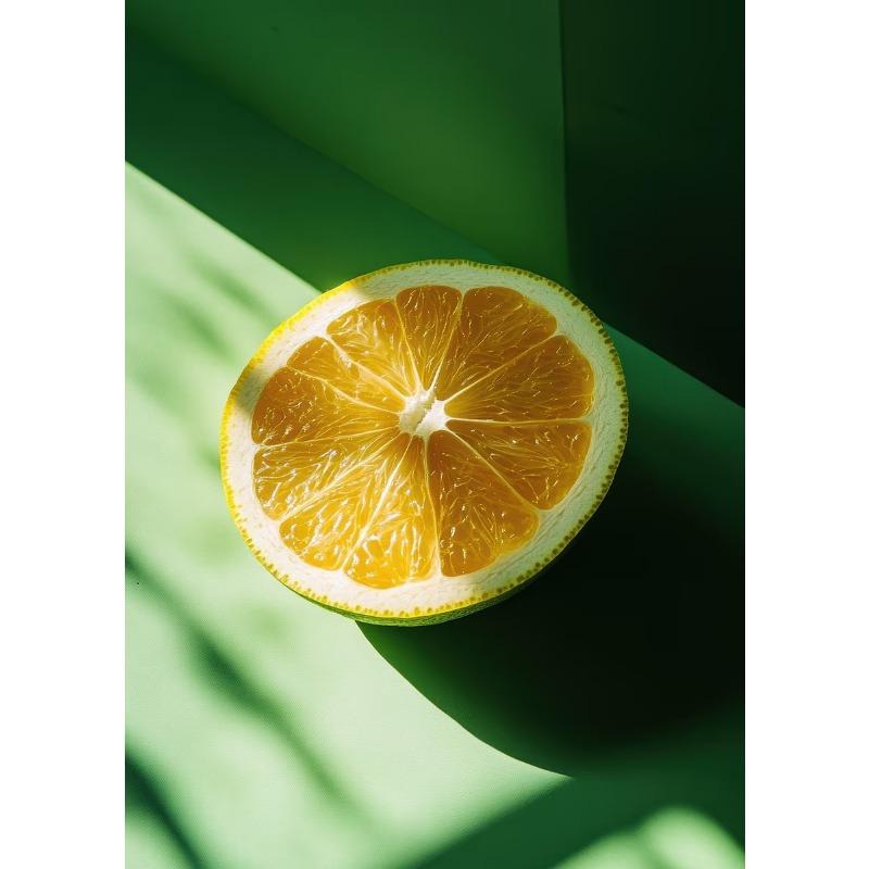Interesting Sliced Fruits Such As Oranges Lemons And Grapefruits Art Poster Canvas Printed Mural Living Room Bedroom Home Decor