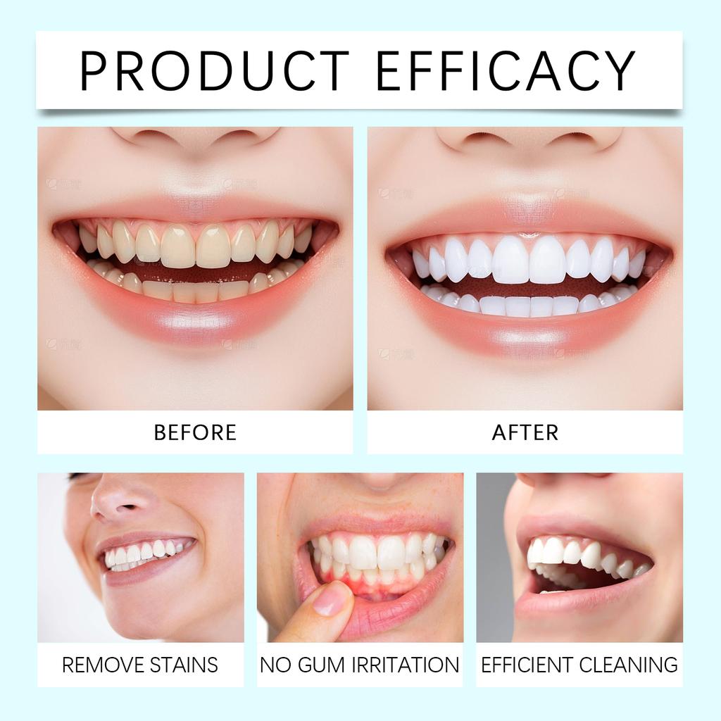 Whitening Toothpaste Is Safe, Protects Gums, Freshens Breath, Whitens Teeth, Corrects Yellow Teeth And Cleans Teeth.