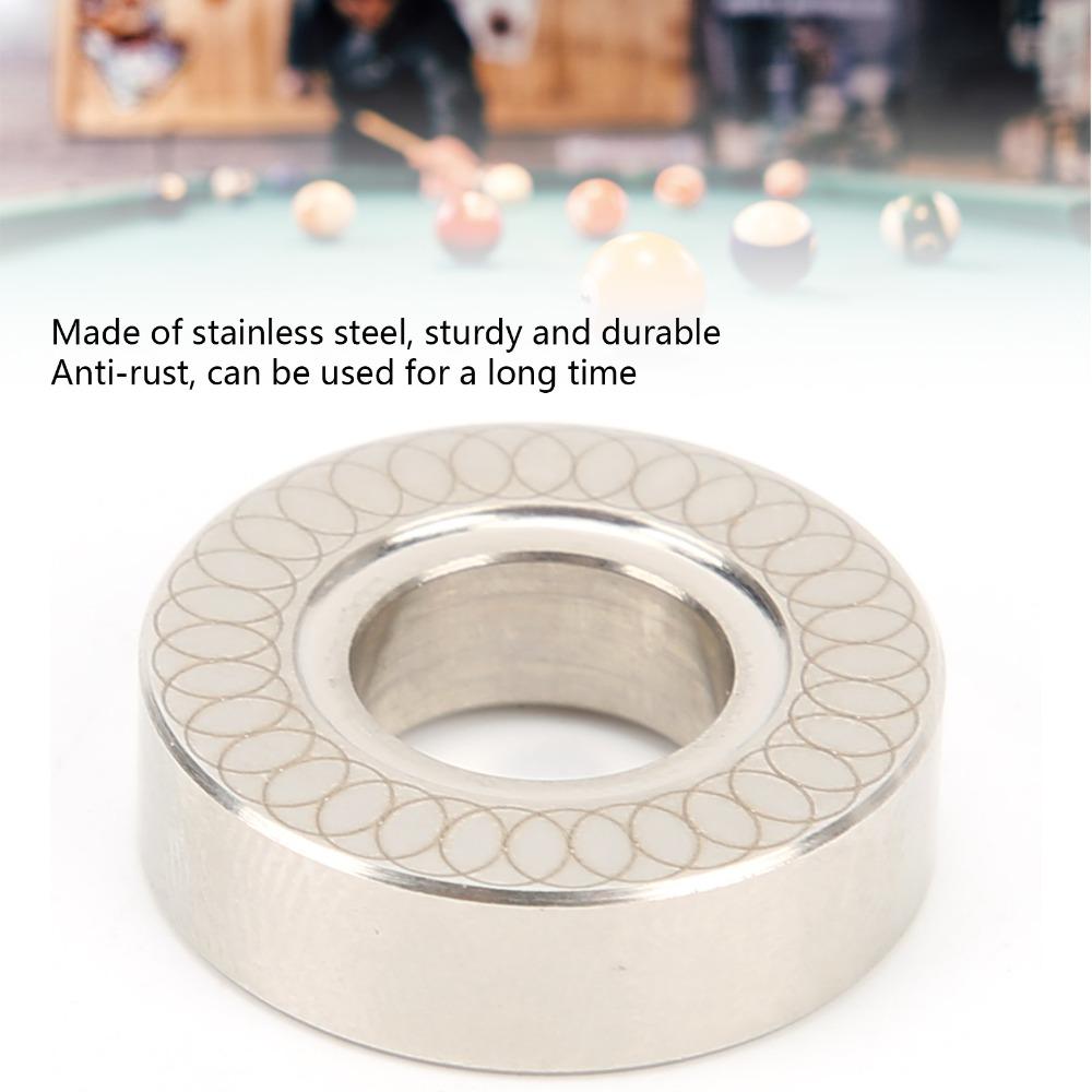 Stability Cue Balance Ring Portable Pool Cue Weights Performance Enhancement