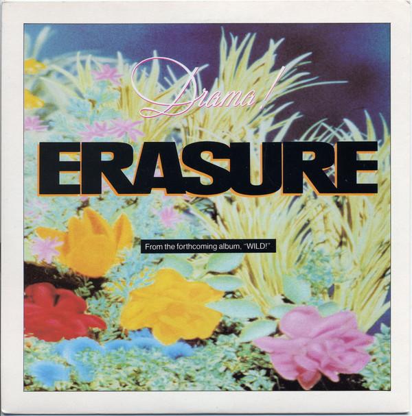 7-дюймовая пластинка ERASURE - Драма! MUTE89 Mute 1989 UK Танцевальная и Электронная Музыка Б/У