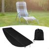 Чехол для шезлонга на патио, чехол для отдыха на открытом воздухе, простой в использовании, легкий, пылезащитный протектор