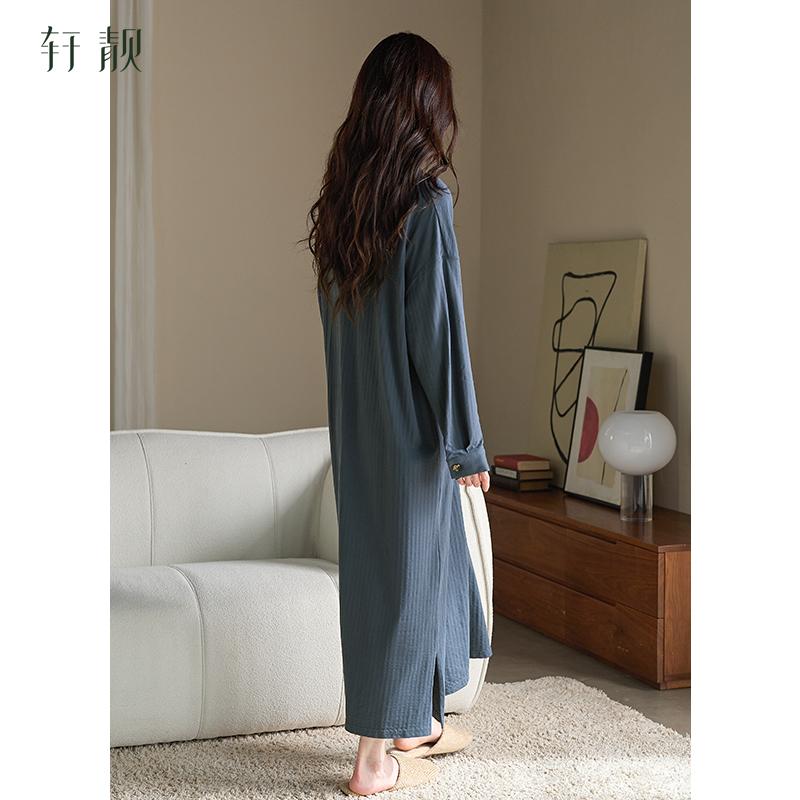 Xuan Pretty Bubble Cotton Nightgown for Women