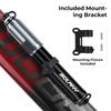 BOLANY Mini Bicycle Air Pump 160psi Hidden Hose Portable Tire Inflator Aluminum Alloy Presta Valve MTB Bicycle Lightweight Pump
