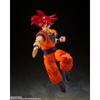 SHFiguarts Dragon Ball Super Super Saiyan God Son Goku - Бог Сайян, представленный вам праведным сердцем - Приблизительно 140 мм, окрашенный ПВХ и АБС
