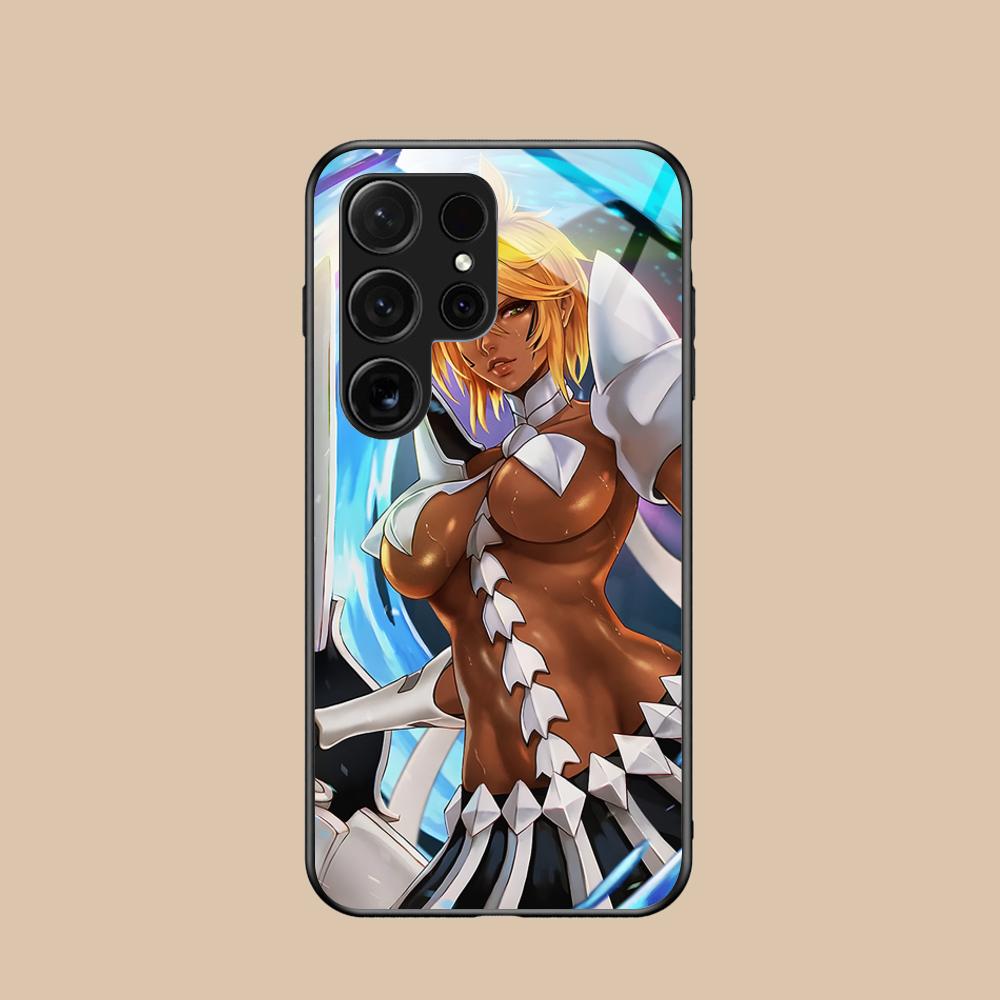Чехол для телефона Bleach Tier Harribel для Samsung Galaxy S26 S25 S24 S23 S22 S21 S20 Note20 Plus FE Ultra Стеклянный Цветной Чехол