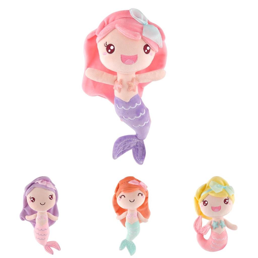 Beautiful Mermaid Princess Stuffed Animal Toy With Vibrant Colors