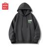 MINISO Men's Trendy Heavyweight Hooded Sweatshirt