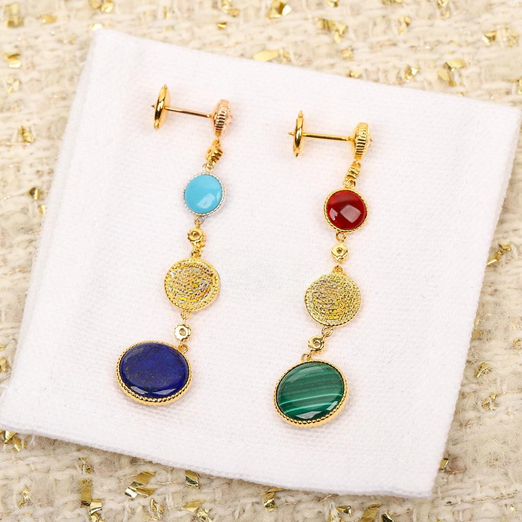 Горячий бренд Винтажные серьги для женщин Роскошные украшения Модные бриллиантовые серьги-пуссеты Дизайнерские серьги-подвески из чистого серебра 925 пробы