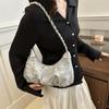 Fashionable Cloud Pleated Shoulder Bag For Daily Use Soft And Spacious With Comfortable Design