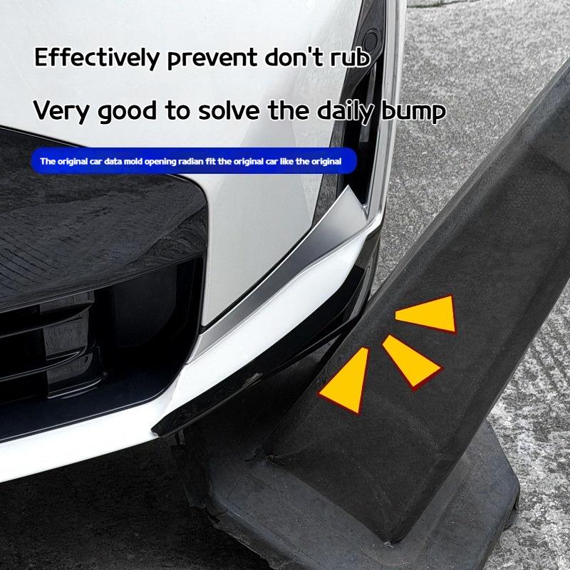 For BMW X3 G45 2025-2026 Front bumper guard corner anti-collision strip, bumper protection cover corner anti-scratch decoration