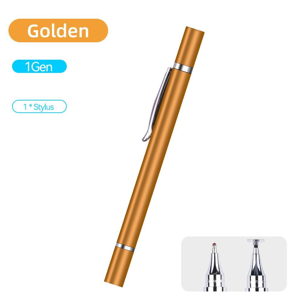 Стилус 2 в 1 для планшетов, мобильных телефонов, Android, iOS, iPad, Xiaomi, Samsung, универсальный сенсорный карандаш, аксессуары для карандашей для рисования