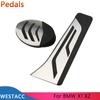 Автомобильные педали из нержавеющей стали, чехол для педали акселератора, газа, тормоза для BMW X1 F48 X2 F39 1 2 серии F40 F45 F46