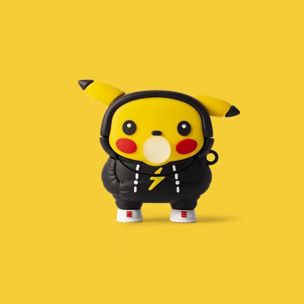Чехол Pokemon Cartoon для AirPods 3 Защитный чехол для AirPods Pro 2 1 Чехол 3D силиконовый Защита от падений