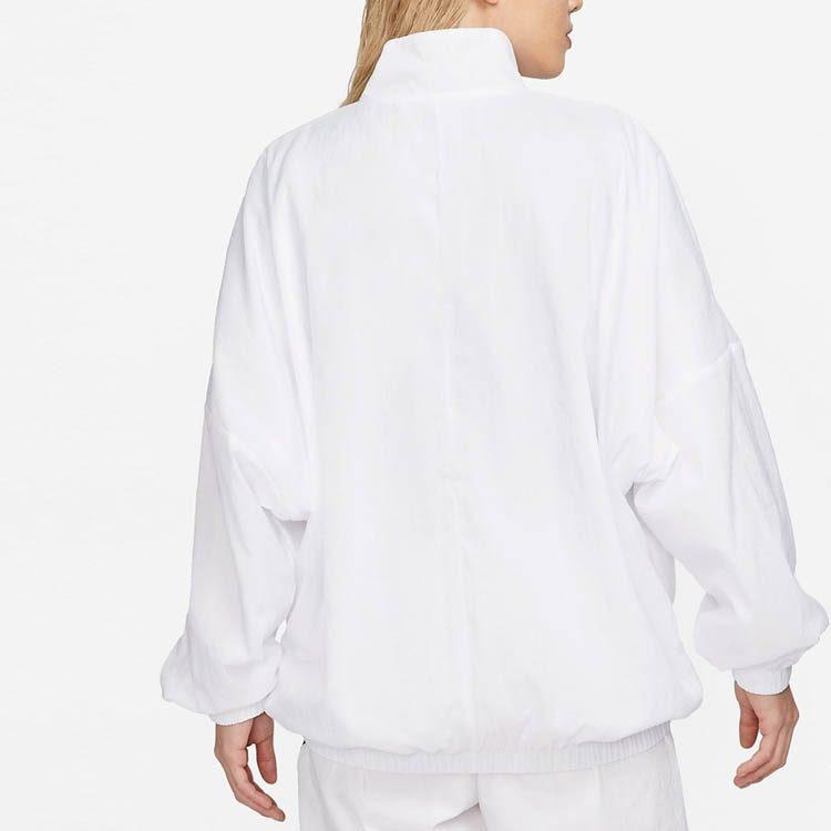 Nike Женская тканая куртка Essential для спорта Белая DX5865-100