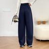 Plus Size Women S Casual Pants Loose Fit Drawstring Waist Pants