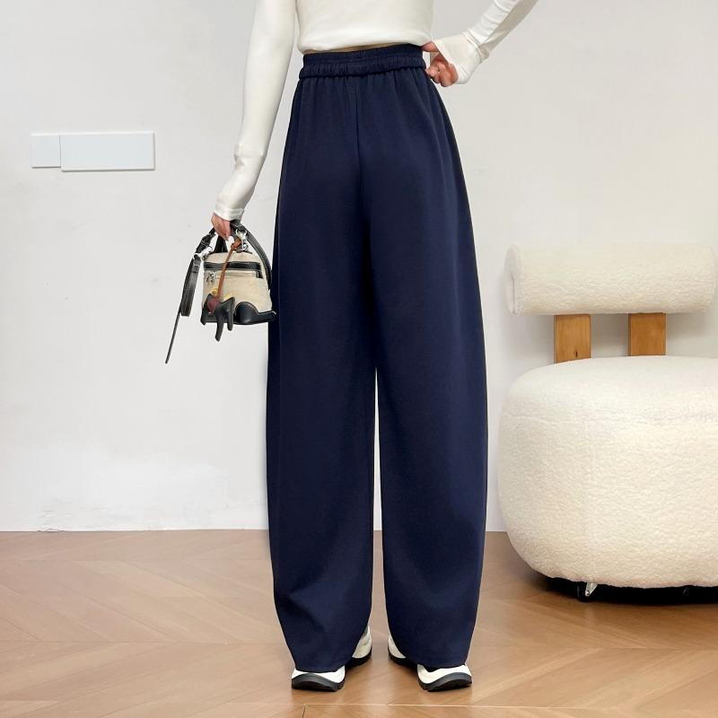 Plus Size Women S Casual Pants Loose Fit Drawstring Waist Pants