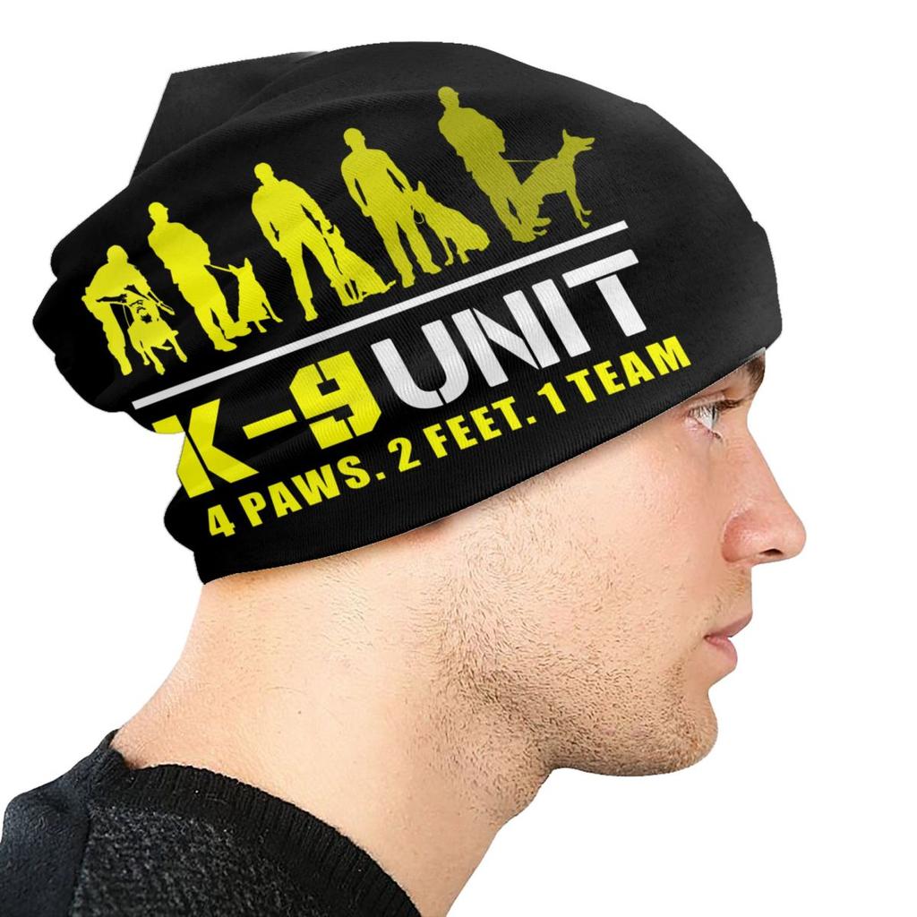 K9 Unit Malinois шапка-бини унисекс, зимняя теплая шапка, вязаные шапки в стиле хип-хоп, уличные лыжные бельгийские овчарки, шапочки Skullies, шапки